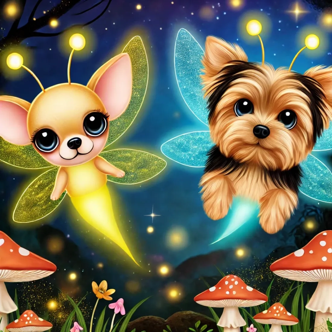 	Glühwürmchen - offene Gruppe für die ganz kleinen Hunde unter 3kg (Auslaufnutzung)